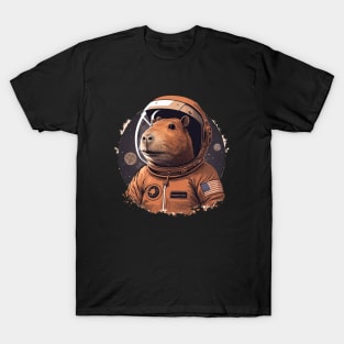 Capybara astronaut T-Shirt